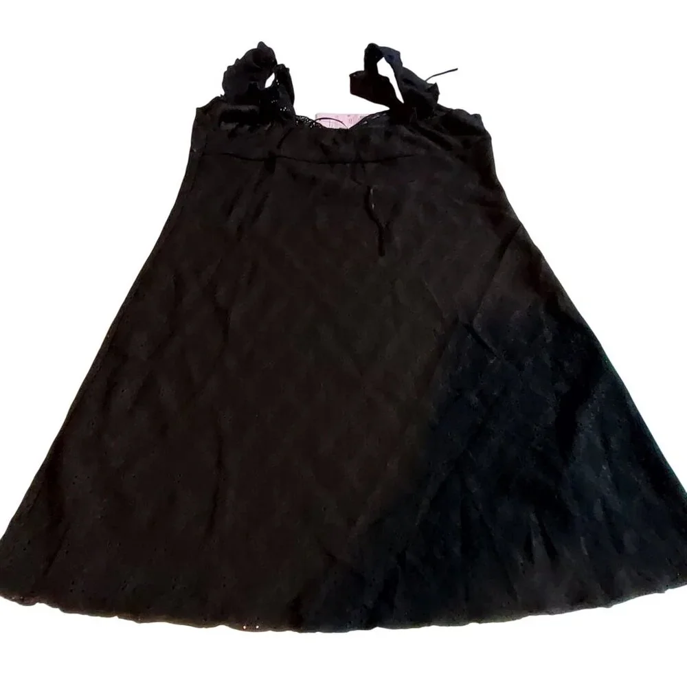 Wild Fable Off-The-Shoulder Black Lace Dress With Lining & Tags lace design - Picture 11 of 12
